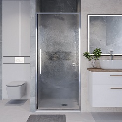 Niagara Душевая дверь в нишу Nova 110x195 NG-65-11CH – фотография-5